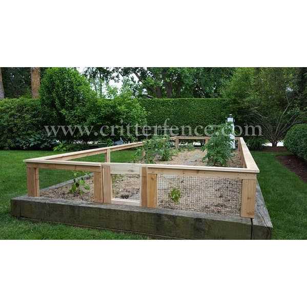 Critterfence 100 ft. Black Steel 2 x Square Grid Welded Wire Fence - Shop Hardware Tools Online Store