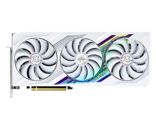 ASRock AMD Radeon RX 7700 XT Challenger 12GB GDDR6 192-bit 0dB Silent Cooling 7680 x 4320 DisplayPort HDMI LED Indicator 18Gbps Dual Fan Graphics Card