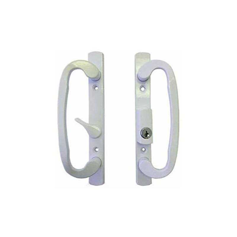 Sliding Glass Patio Door Handle Set Mortise Type