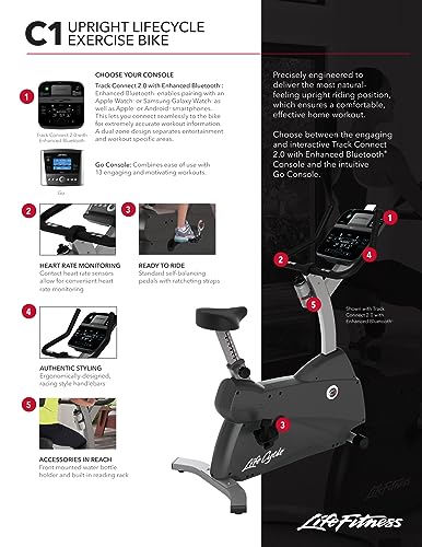 Life Fitness Life Fitness Upright Lifecycle