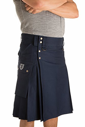 Damn Near Kilt 'Em Men's Stowaway Utility Kilt