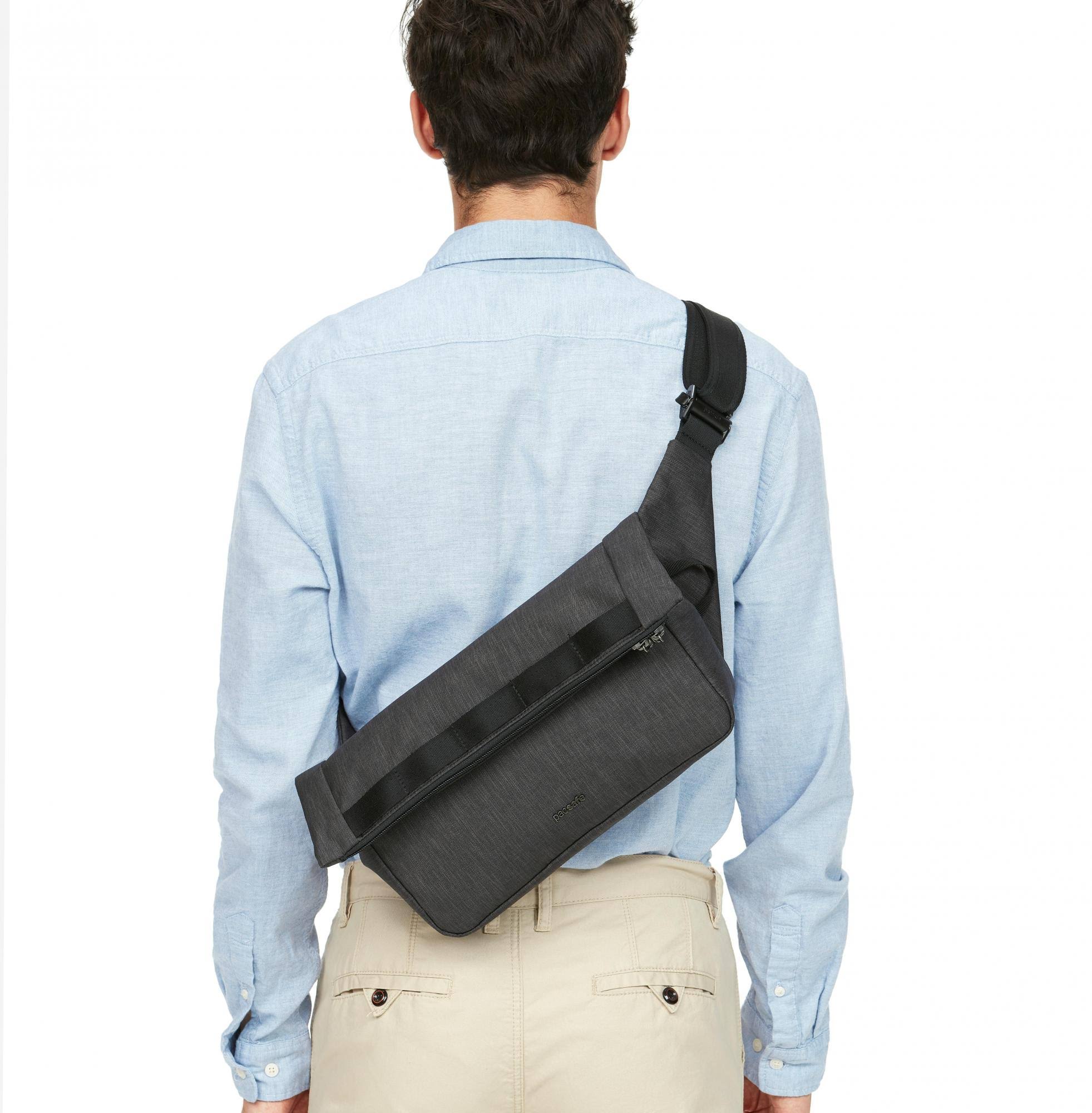 Pacsafe Metrosafe x Anti-Theft Sling Pack Carbon