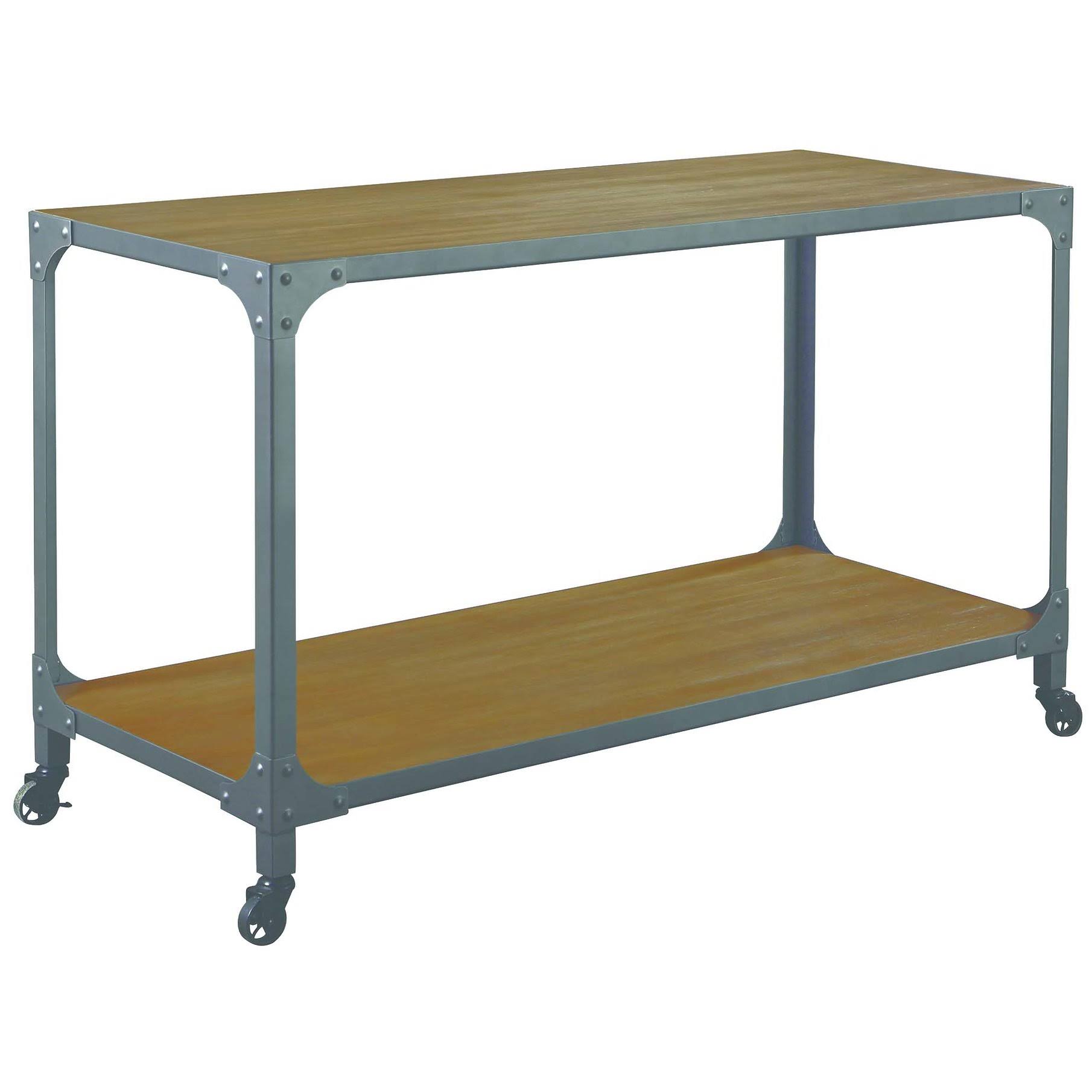 Coaster 102998 Rustic Light Brown Kitchen Island
