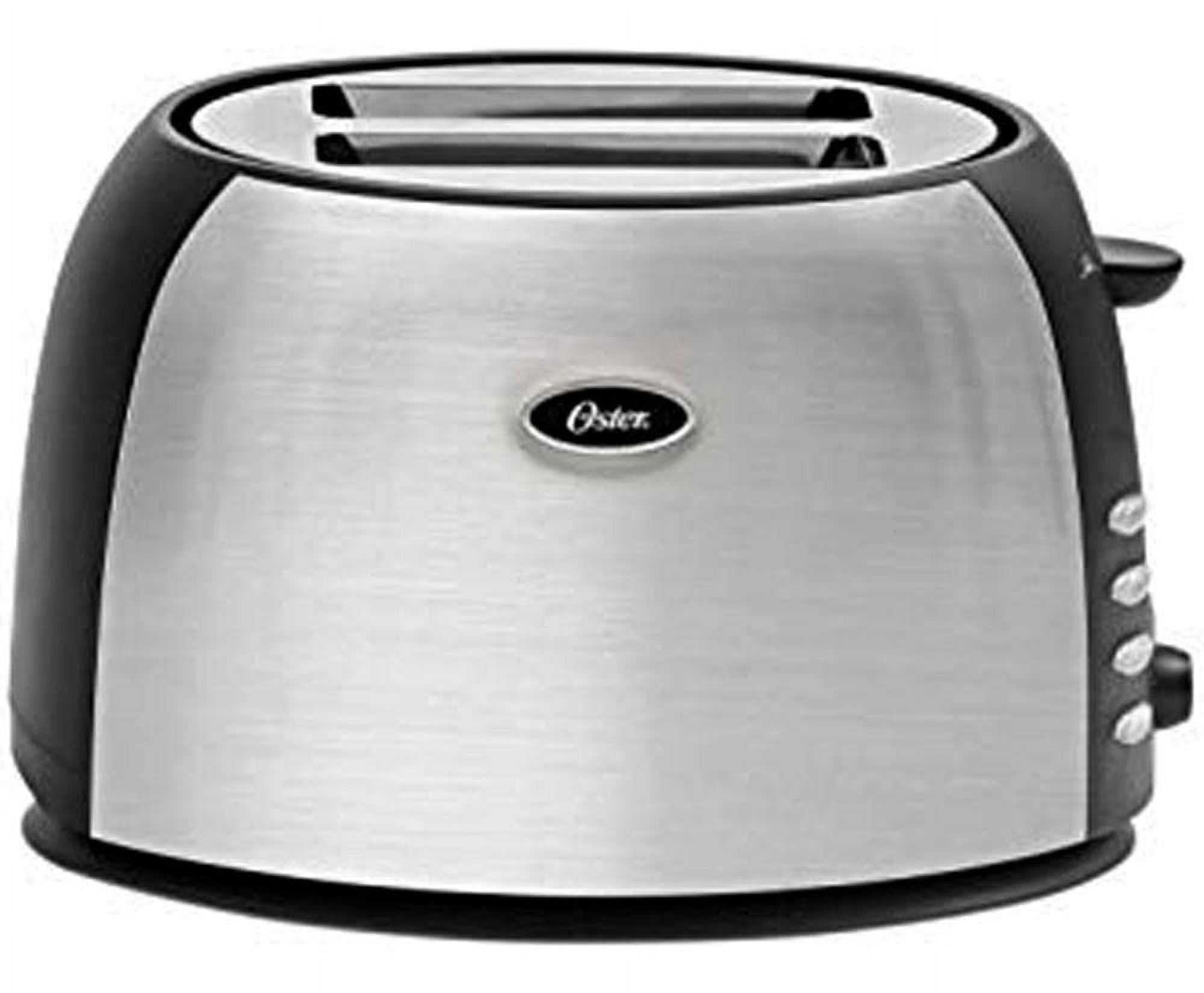 Oster 2 Slice Toaster, Brushed Stainless Steel (TSSTJC5BBK)