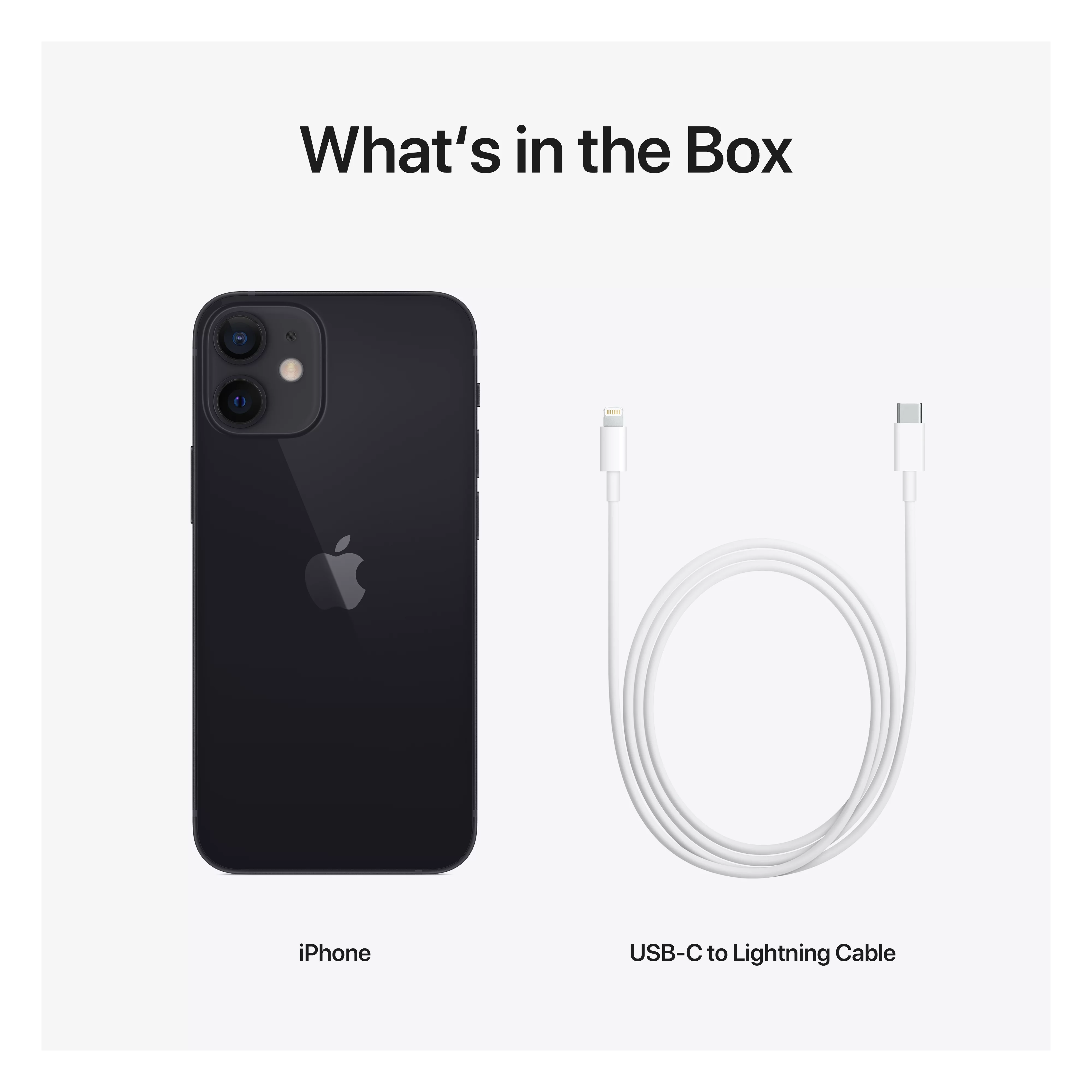 Walmart Family Mobile Apple iPhone 12 Mini, 64GB, Black - Prepaid Smartphone [Locked to Walmart Family Mobile] - Radiant Selections
