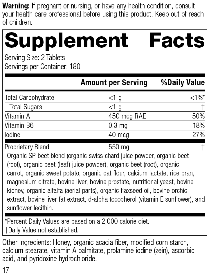 A-F Betafood®, 360 Tablets - Kansas Nuitrition - HNZSDS