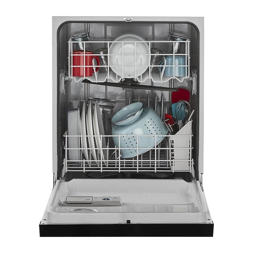 Amana ADB1400AMB 59 dBA Black Front Control Dishwasher