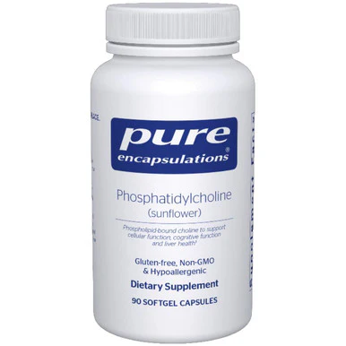 Pure Encapsulations Phosphatidylcholine 90sg - Kansas Nuitrition - HNZSDS