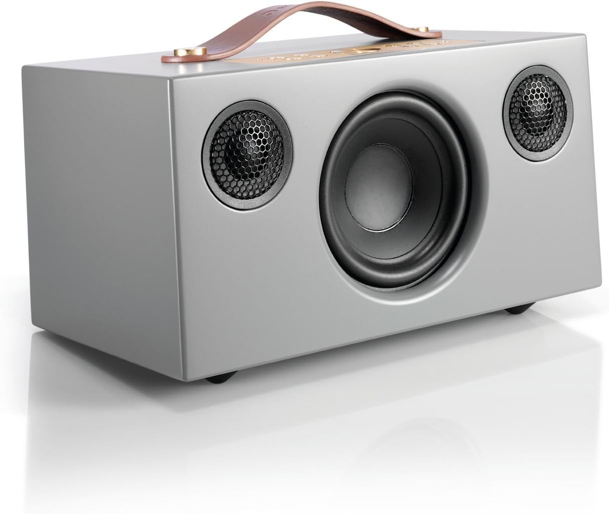 Audio Pro Addon C5 Speaker | Compact High Fidelity WiFi Bluetooth Wireless Multiroom Speaker | AirPlay, Alexa, Spotify Connect - Grey