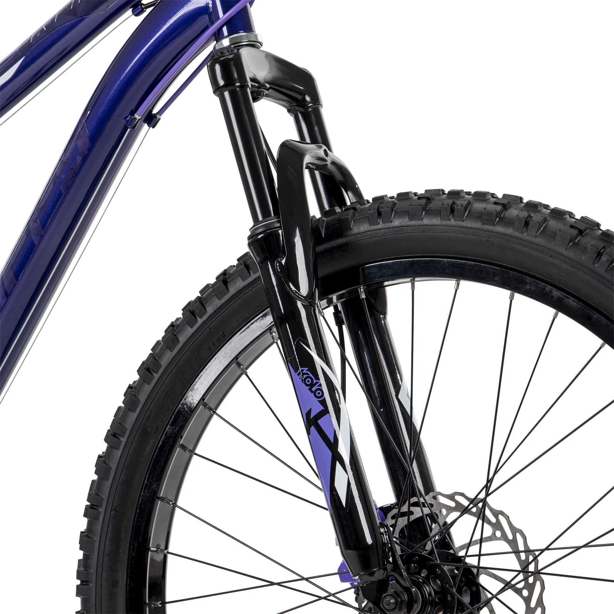 Huffy Extent Girls’ 24-inch Mountain Bike, 18-speed, Purple