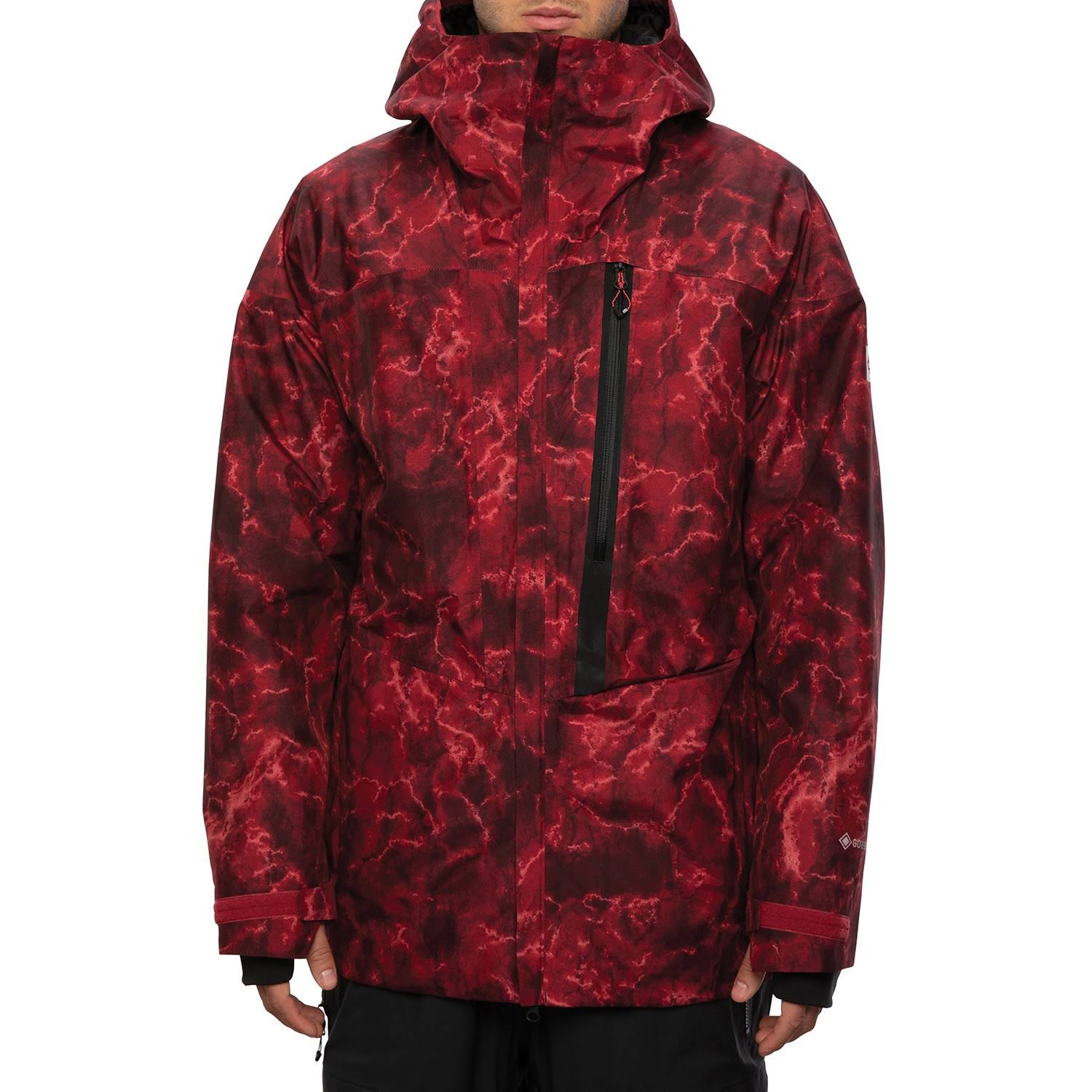 686 Men&s GLCR Gore-Tex GT Jacket Oxblood Nebula Camo / XL