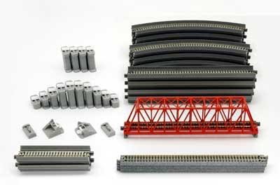 Kato 20-861 Unitrack Variation Set V2 Single Track Viaduct Set (N Scale) - Plaza Japan