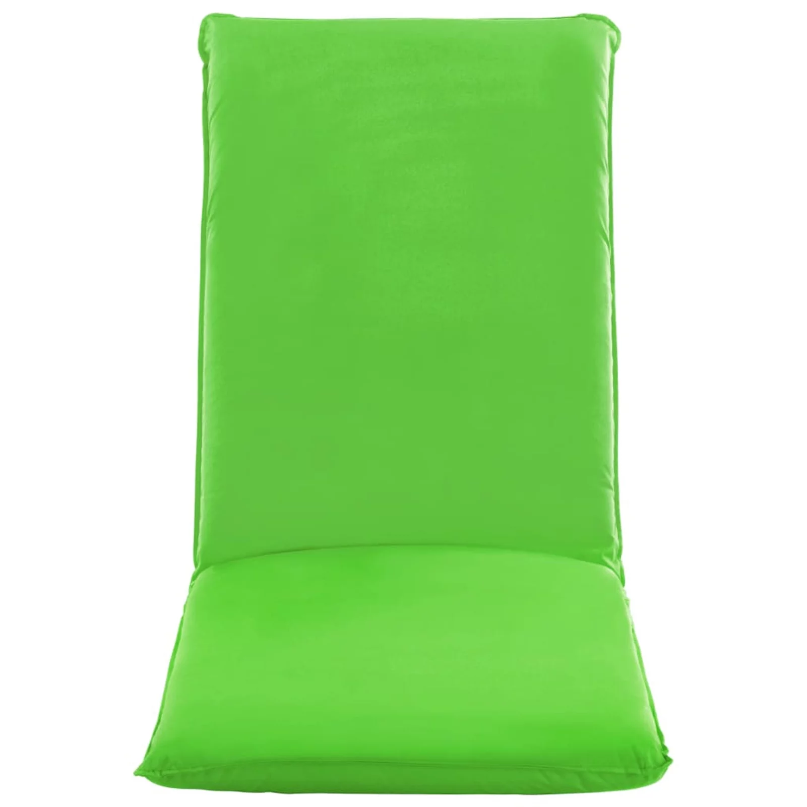 moobody Folding Sun Lounger 5 Level Adjustable Oxford Fabric Chaise Lounge Chair Green for Poolside, Patio, Balcony, Garden
