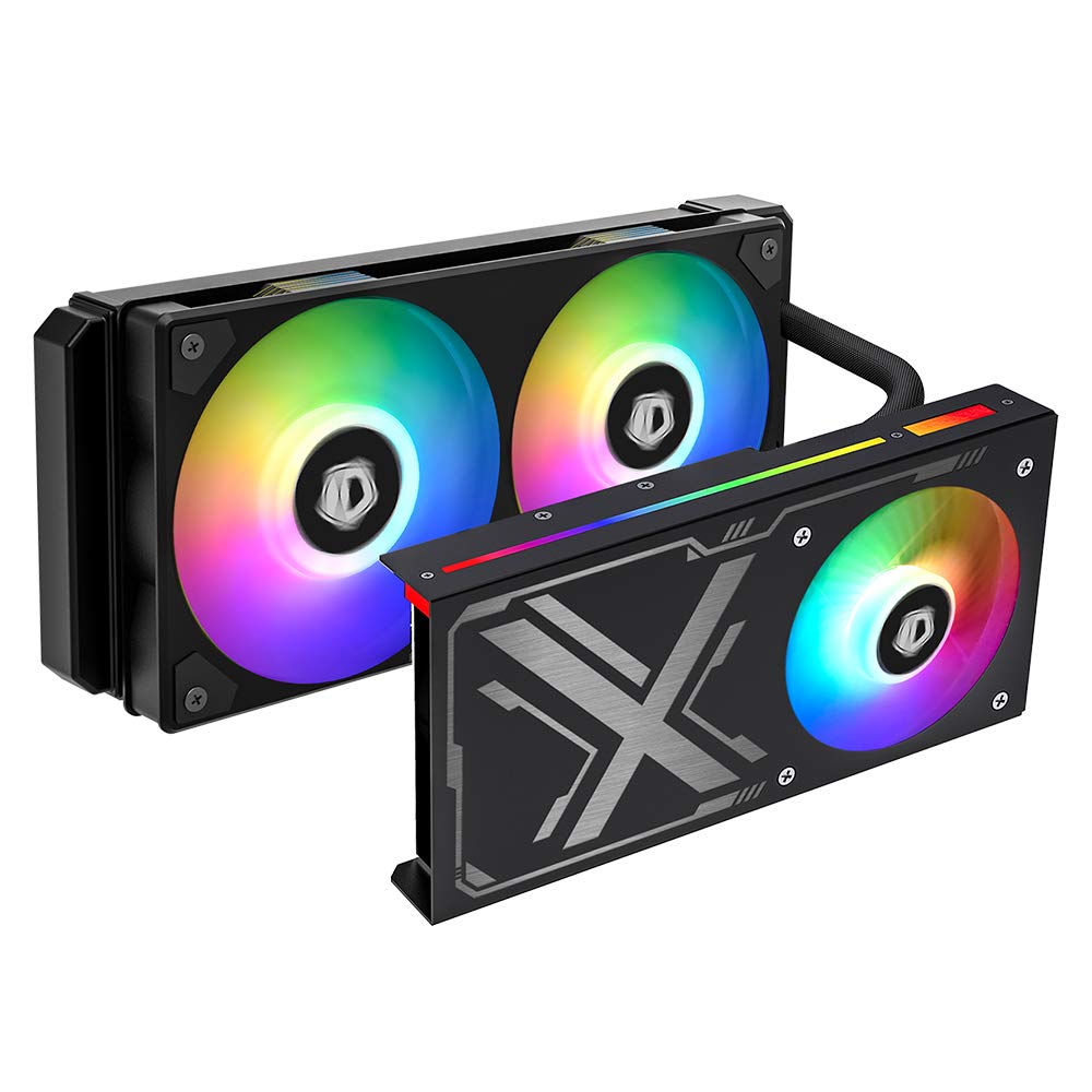 ID-COOLING ICEFLOW 240 VGA Graphic Card Cooler 240mm Water Cooler GPU VGA Cooler Compatible with RTX 20XX Series/GTX 10XX Series /900 Series/AMD RX