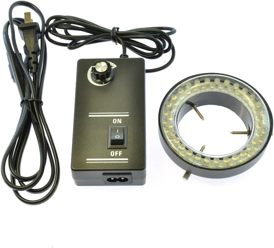 HAYEAR Full Set 14MP Industrial Digital Microscope Camera HDMI USB Outputs+180X C-Mount Lens+8 HD LCD Monitor+60 LED Illumination Light Lamp