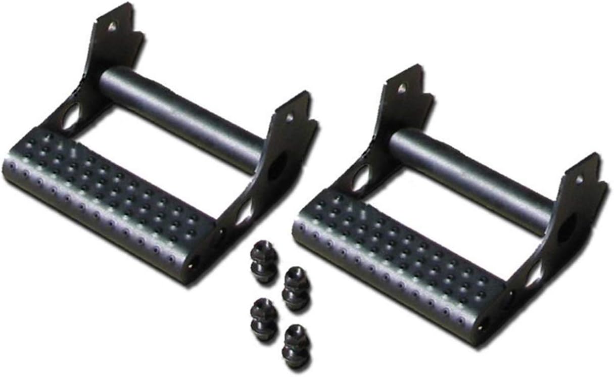 n-FAB | JPTS32 | RKR Step, Detachable Step, Textured Black, RKR/Rock Rail Detachable Step-Pair Universal Rock Rails / RKR Rails