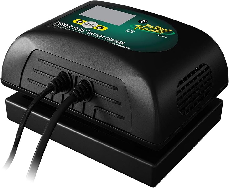 Battery Tender 12V, 75 AMP Booster Battery Charger with WiFi & LCD