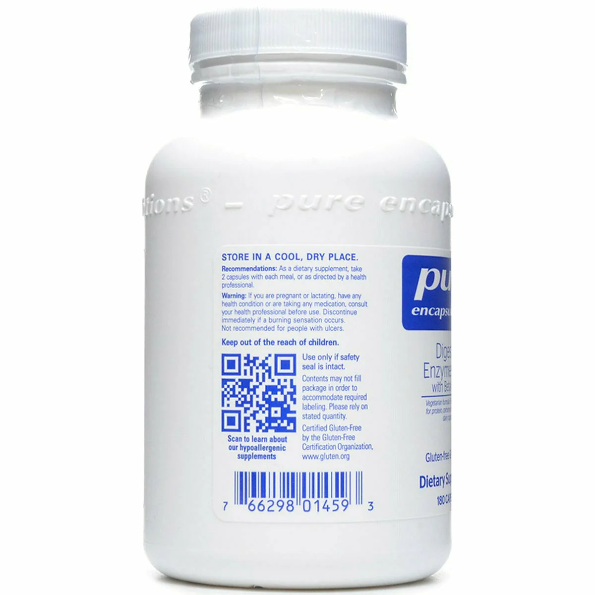 Digestive Enzymes Ultra w/ HCl by Pure Encapsulations - Kansas Nuitrition - HNZSDS