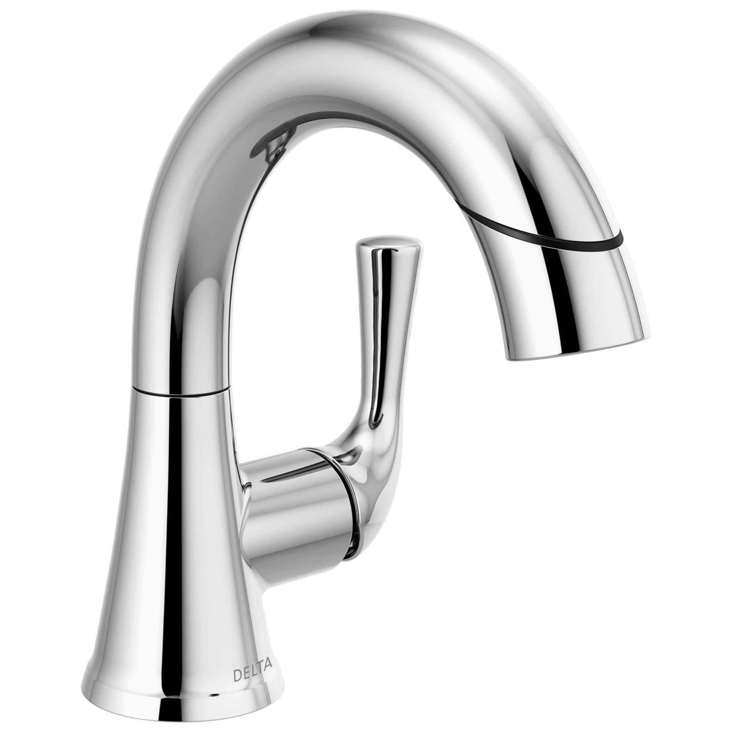 Delta Kayra Single Handle Pull-Down Bathroom Faucet - Shop Hardware Tools Online Store