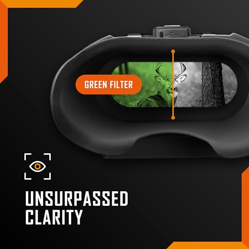 Nightfox Swift 2 and Swift 2 Pro Night Vision Goggles | Head Mounted | 1x Magnification | 1080P HD | USB Rechargeable | Digital Infrared Night Vision