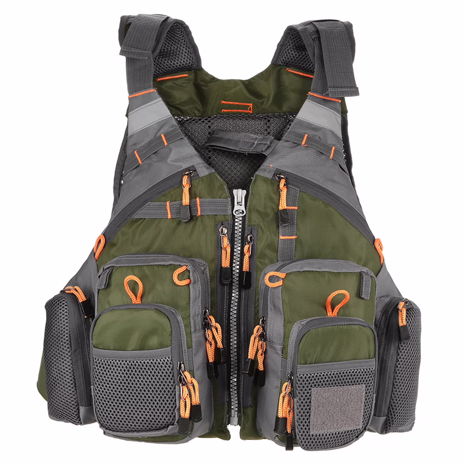 Lixada Outdoor Breathable Padded Fishing Superior 209lb Bearing Life Safety Jacket Swimming Sailing Waistcoat Utility Vest Floatation Device