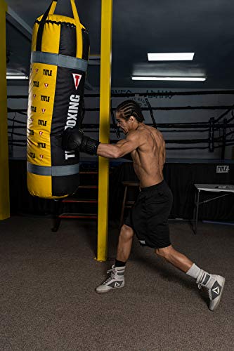 TITLE Boxing Greatest Heavy Bag Ever - Boxing Bag, Heavy Bag, Hanging Boxing Bag, Punching Bag, Kickboxing Bag, Boxing Punching Bag, Boxing Equipment