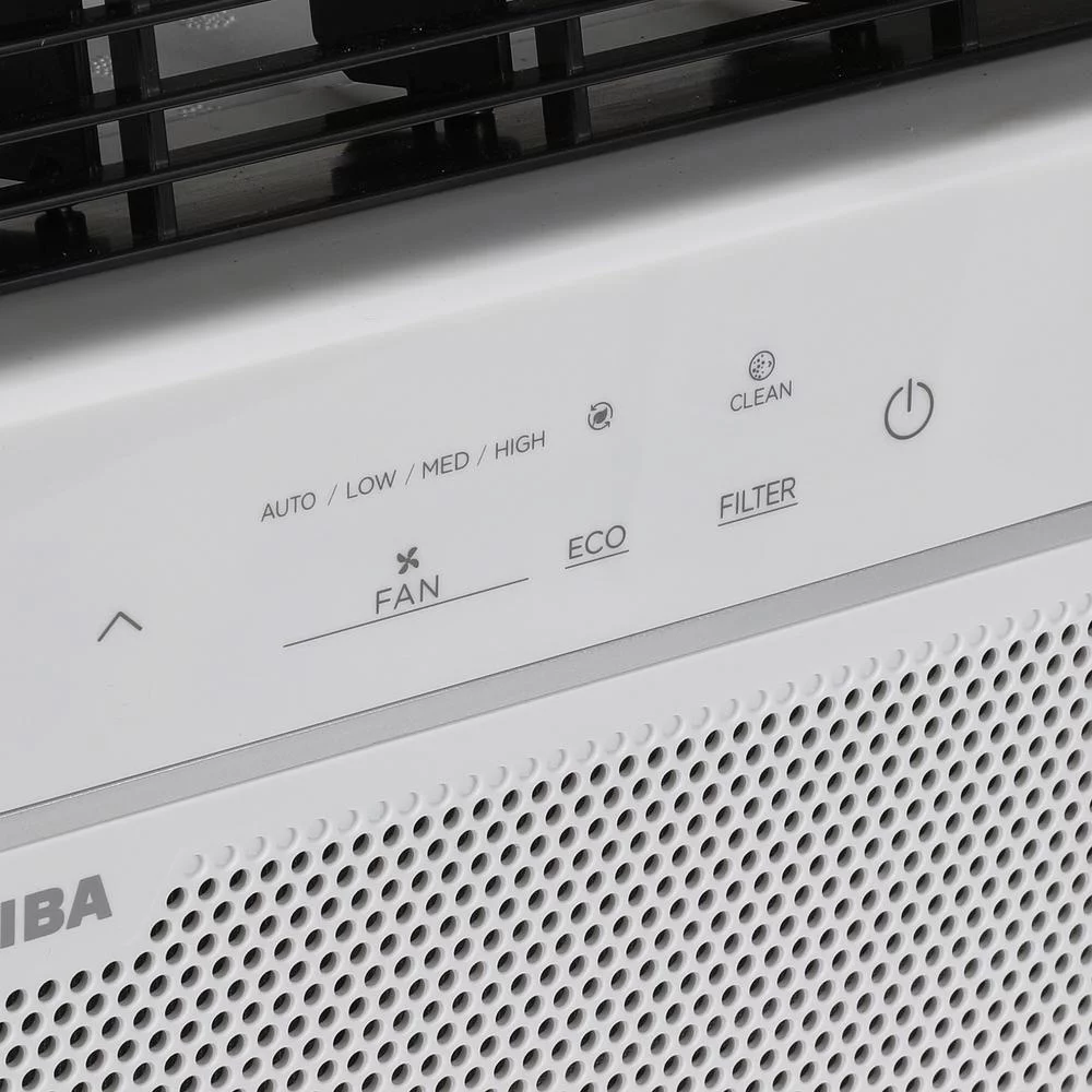 Restored Toshiba 10,000 BTU 115V WiFi Portable Air Conditioner with Dehumidifier Mode (Refurbished)