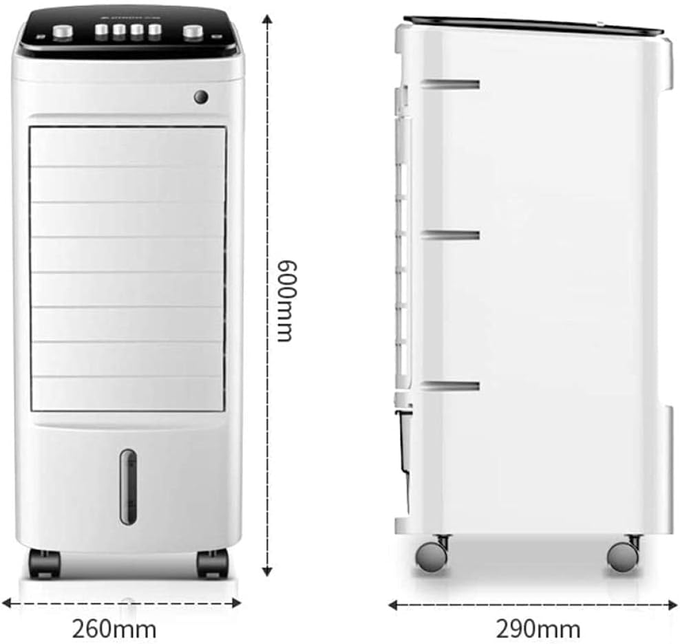 Portable Air Conditioner Cooler Air Conditioner Mobile Without Hose Air Conditioning Fan White Mechanical 3 Speed Control Home Dorm Movable Cooling