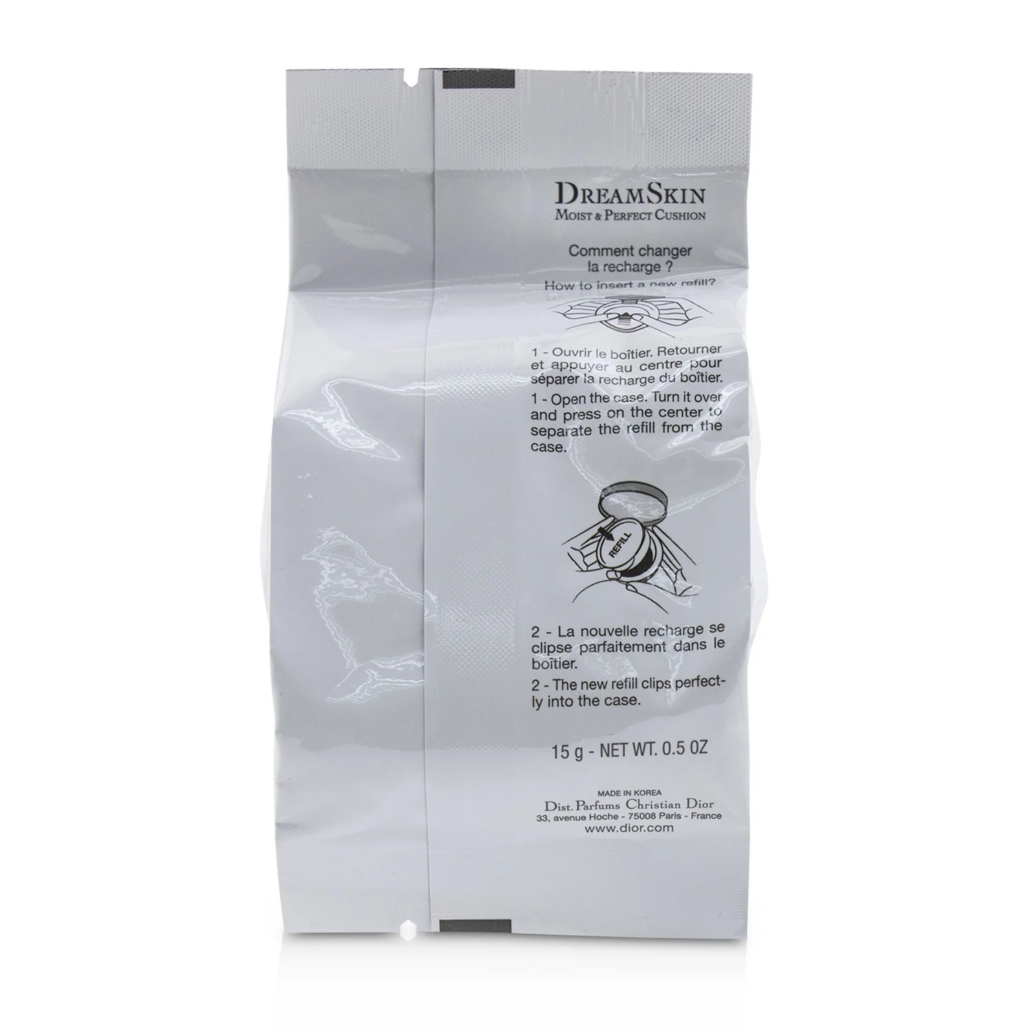 Christian Dior Capture Dreamskin Moist & Perfect Cushion SPF 50 Refill - # 020 (Light Beige) 15g/0.5oz