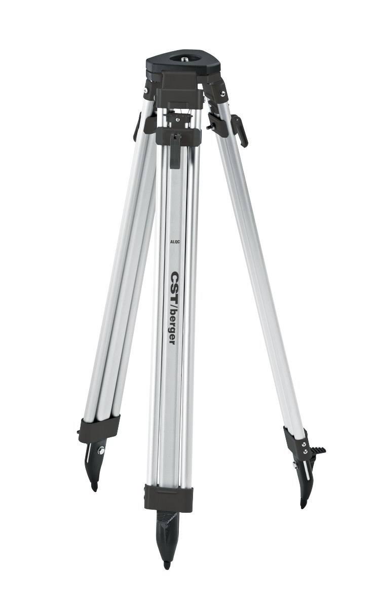 CST/berger 60-ALQCI20-B 5/8-Inch 11-Threaded Flat Head Tripod, Black