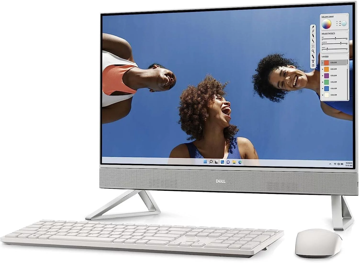 Dell Inspiron 5420 All in One Desktop - 23.8-inch FHD 60 Hz Display, Core i5-1335U, 16GB DDR4 RAM, 1TB SSD, Intel Iris Xe Graphics, Windows 11 Home