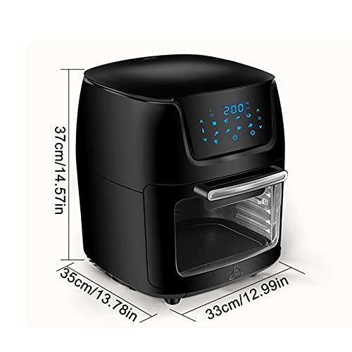 Air Fryers For Home Use Air Fryer Oven Electric Touch Digital Airfryer Rotisserie Dry Large Cooker 12L Comfortable anniversary - Smart Home Appliances