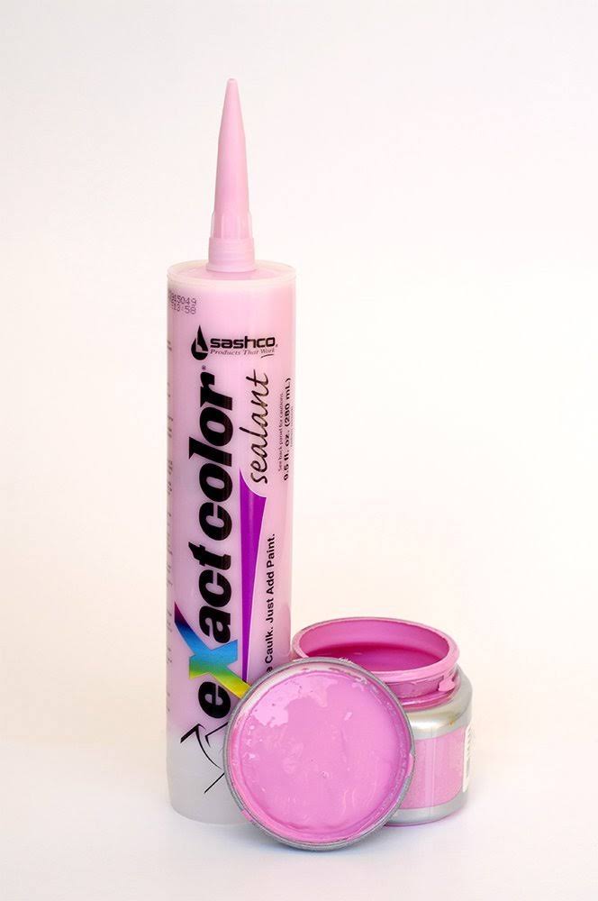 Sashco 12005 Caulk Exact Color Sealant, Contractor Pack