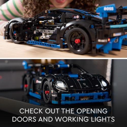 LEGO Technic Porsche GT4 e-Performance Race Car Toy, Remote Control Car with Authentic Details