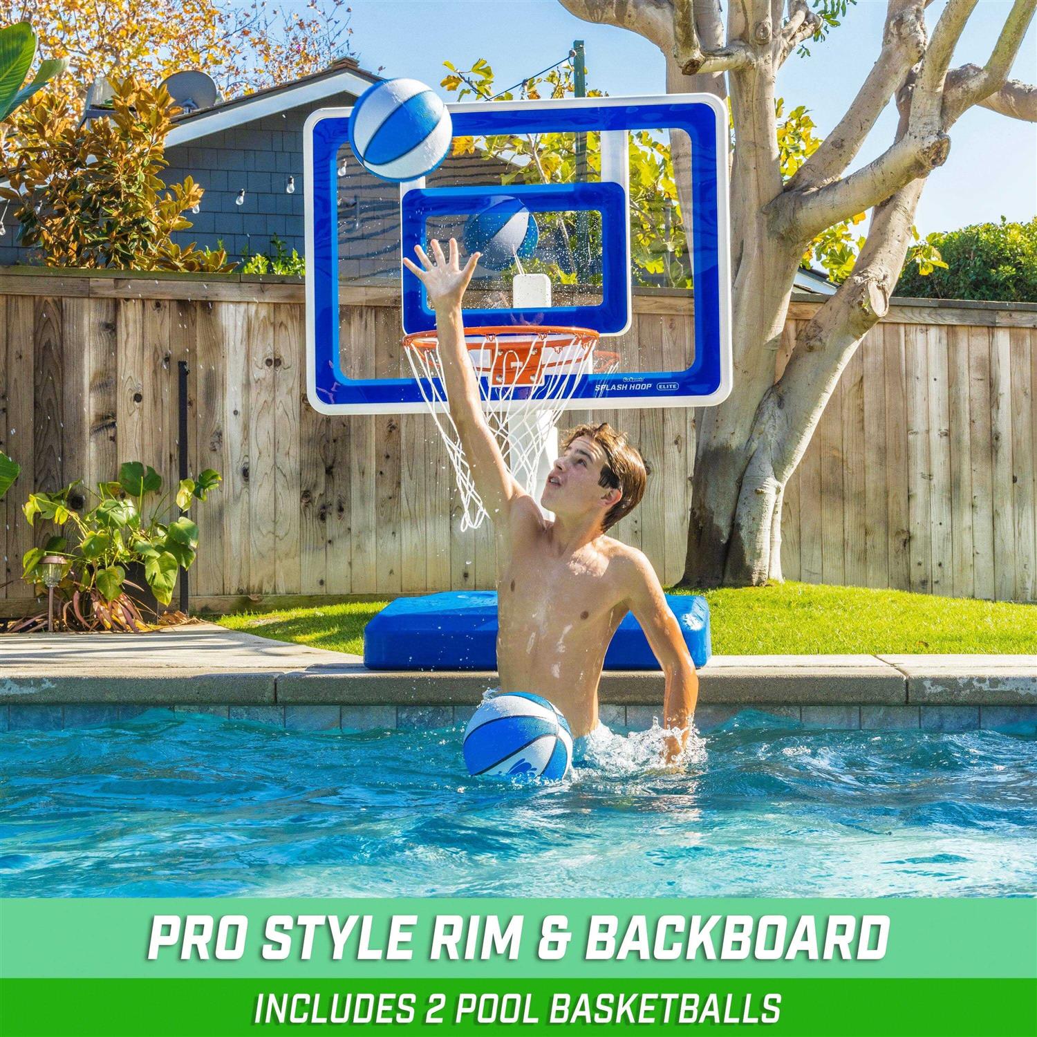 GoSports Splash Hoop Elite Swimming Pool Basketball Hoop - Sports Supplies Online Store