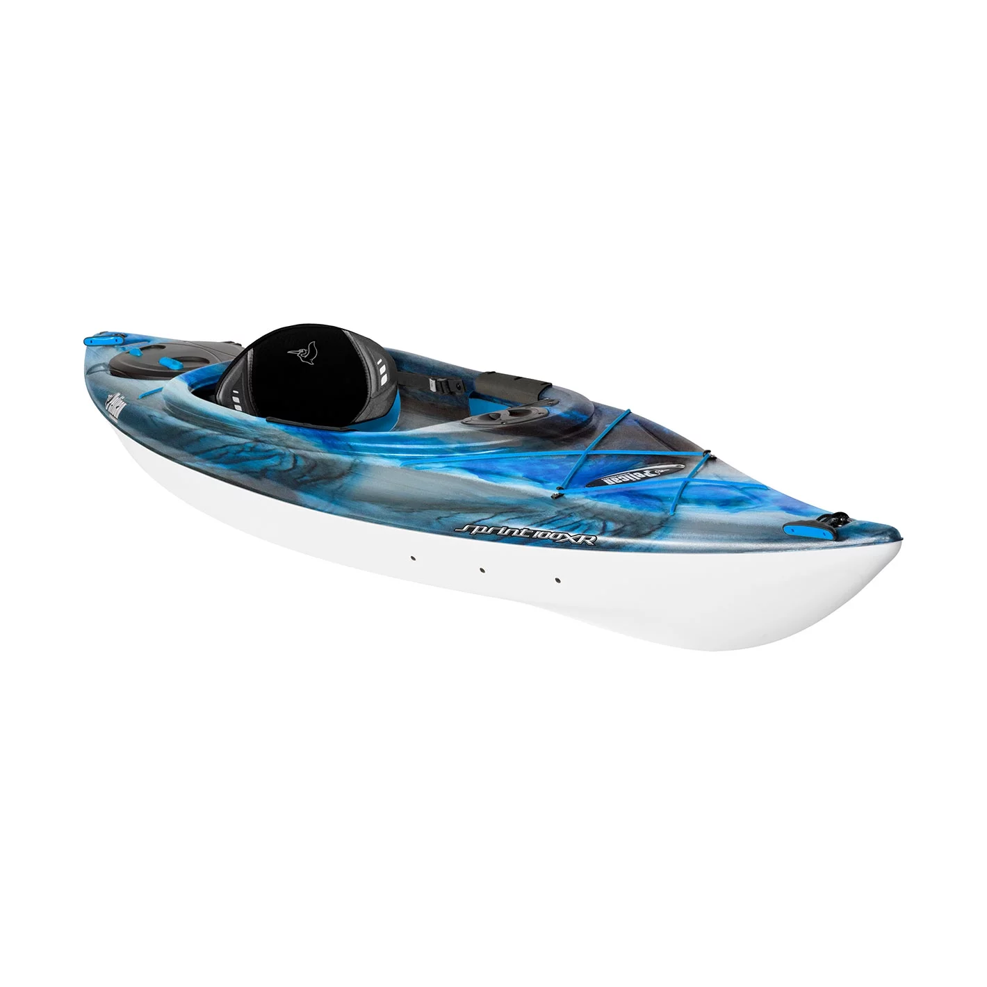 Pelican - Sprint 100XR - Sit-In Performance Kayak - 10 ft - Neptune - Radiant Selections