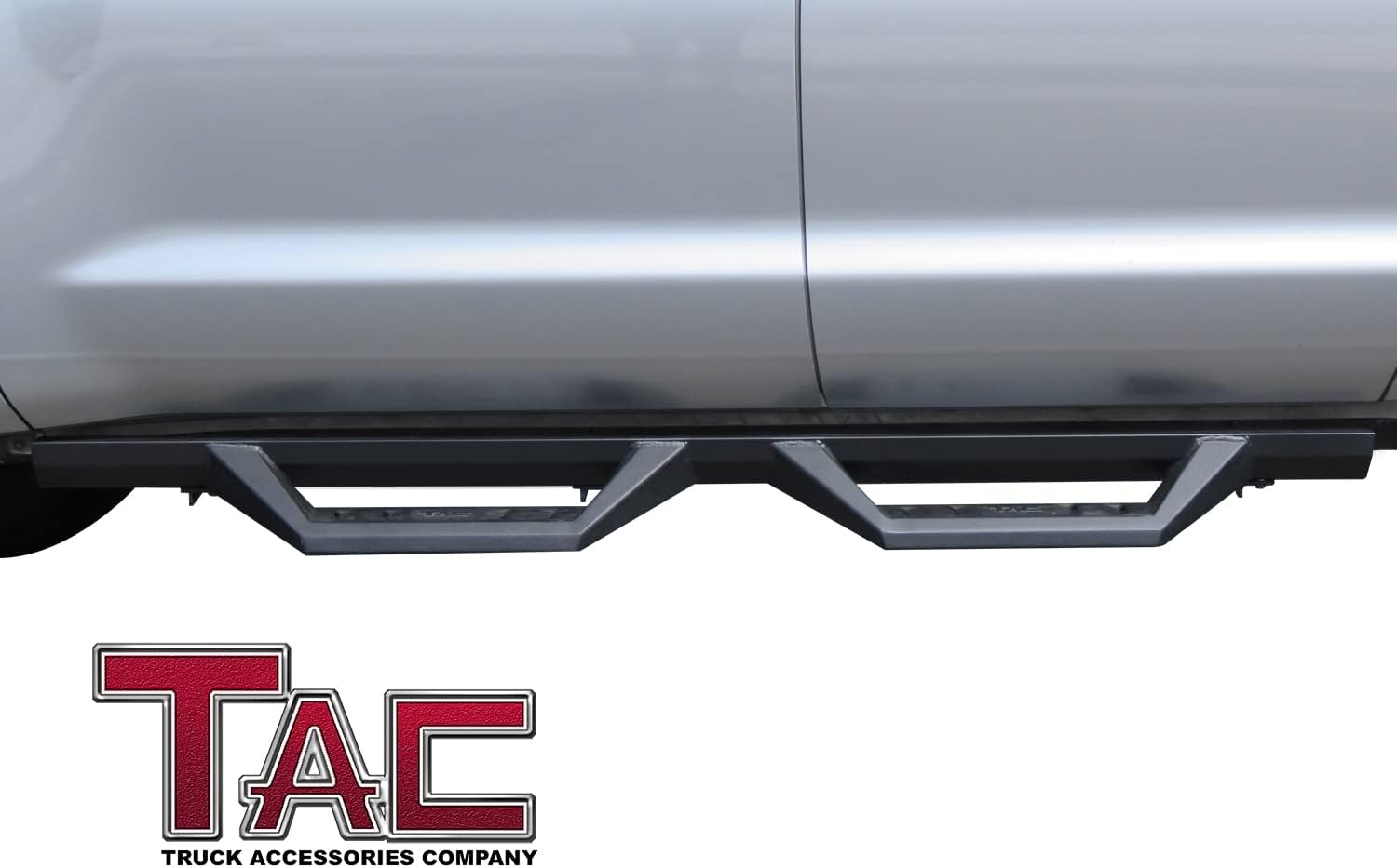 TAC Sidewinder Running Boards Fit 2007-2021 Toyota Tundra Double Cab 4&rdquo