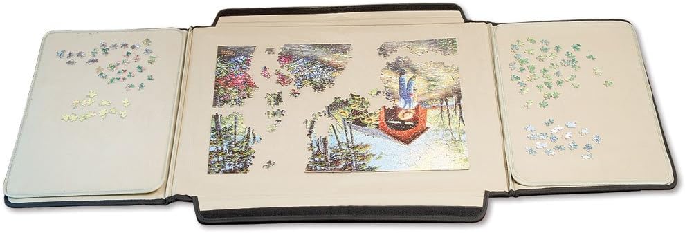 Bits And Pieces - 1000 Piece Puzzle Caddy-Porta-Puzzle Jigsaw Caddy - Puzzle Accessory, Puzzle Table