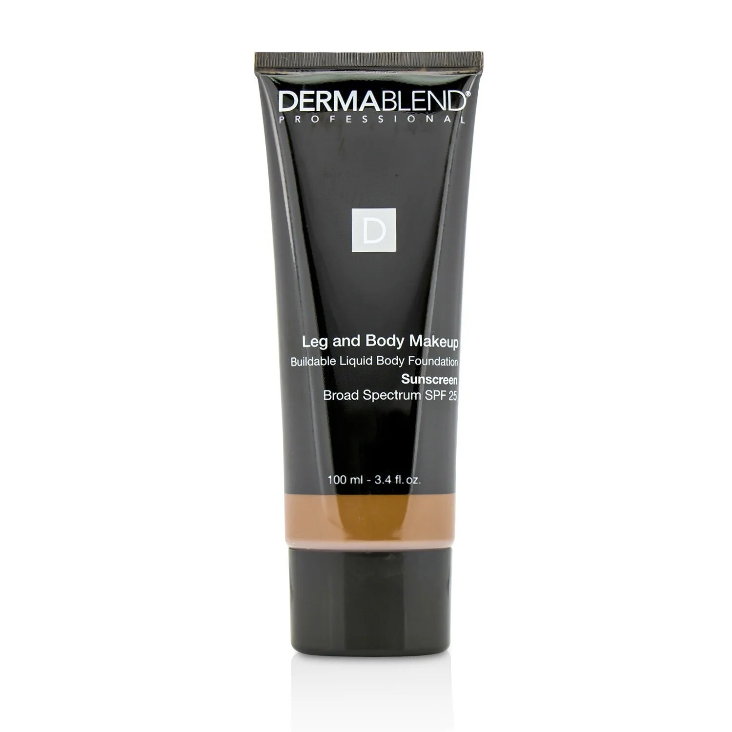 Dermablend Leg and Body Make Up Buildable Liquid Body Foundation Sunscreen Broad Spectrum SPF 25 - #Light Beige 35C 100ml/3.4oz