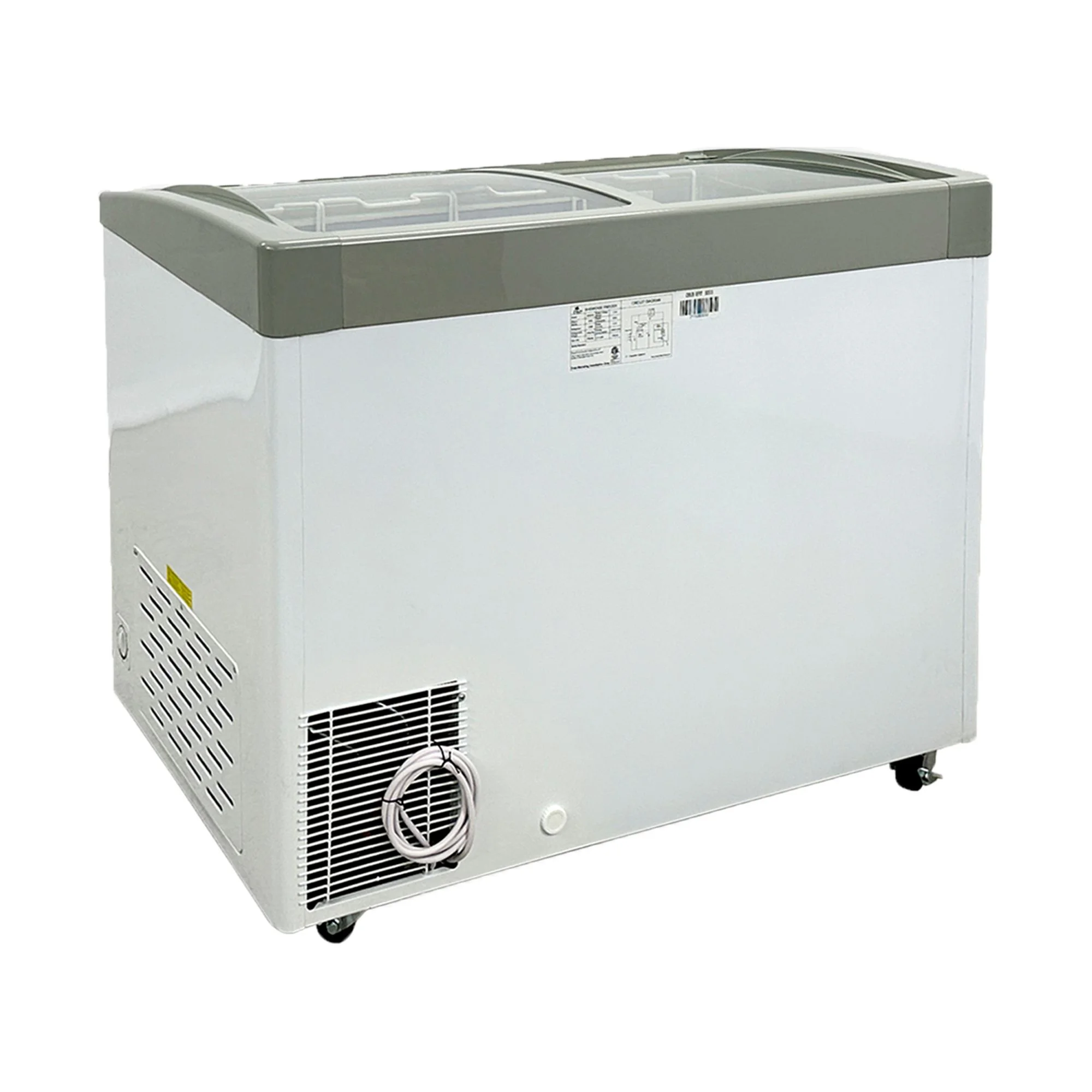 41 in.  Ice Cream Chest Freezer, Commercial Ice Cream Display Freezer - 12 Cu. ft