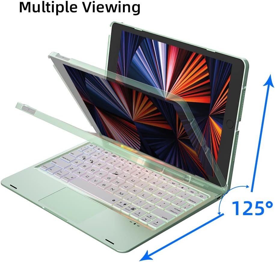 doqo Magnetic Keyboard Case for iPad Air 5th Generation(2022)/iPad Air 4th Generation(2020), iPad Pro 11 2018/2020/2021