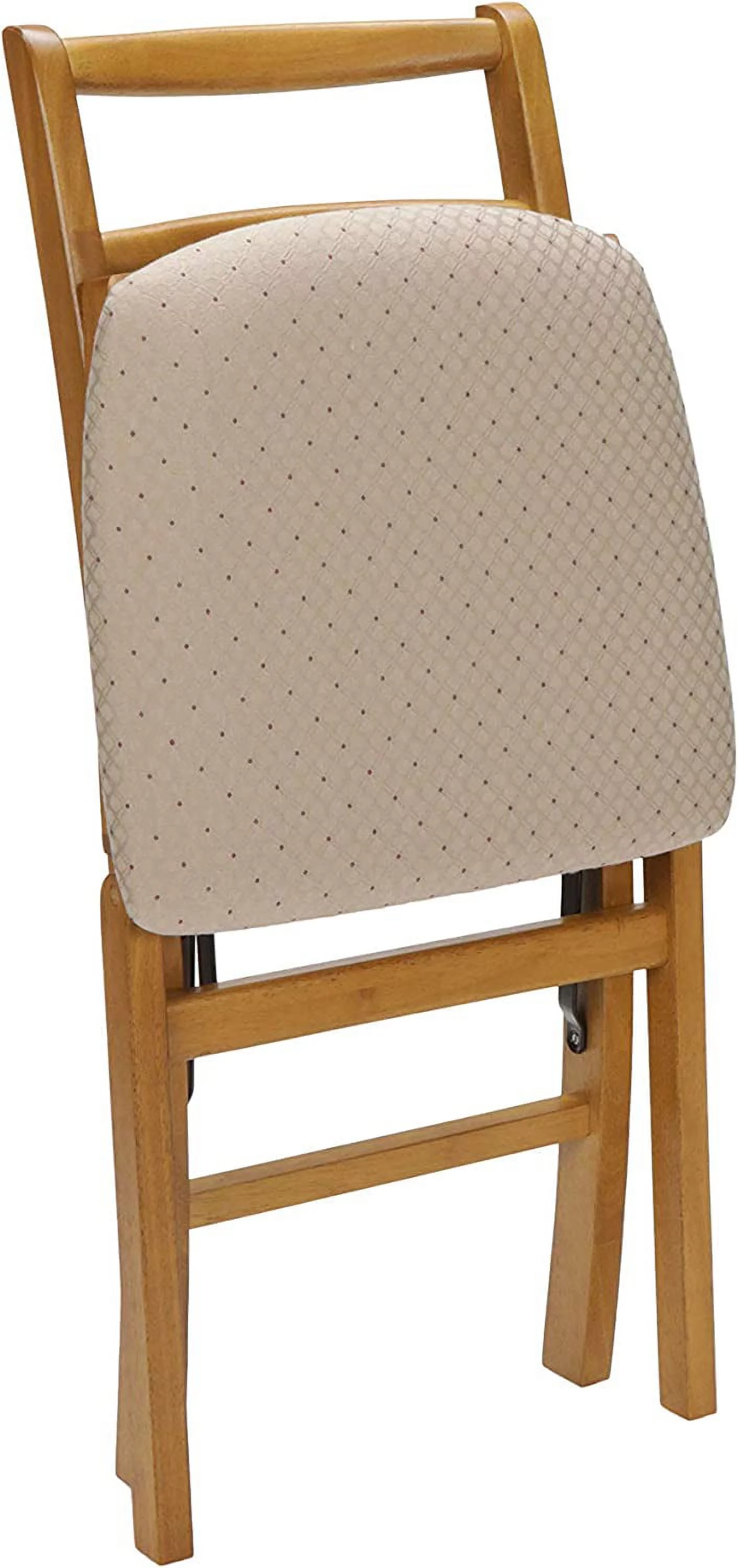 Stakmore Shaker Ladderback Folding Chair Finish, Set of 2, Oak