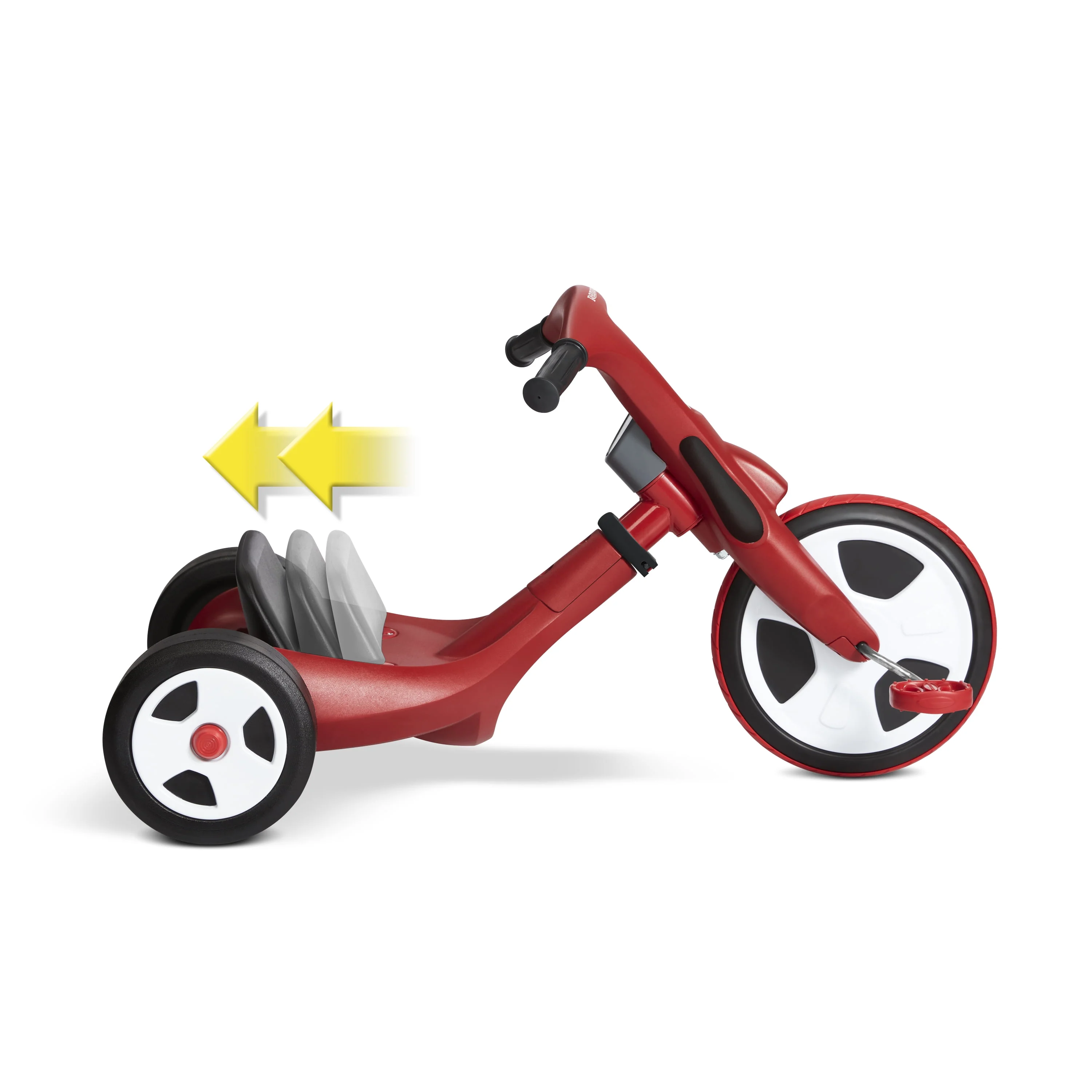 Radio Flyer, Twist Trike, 2 Tricycles in 1, for Boys and Girls 2-7 Years