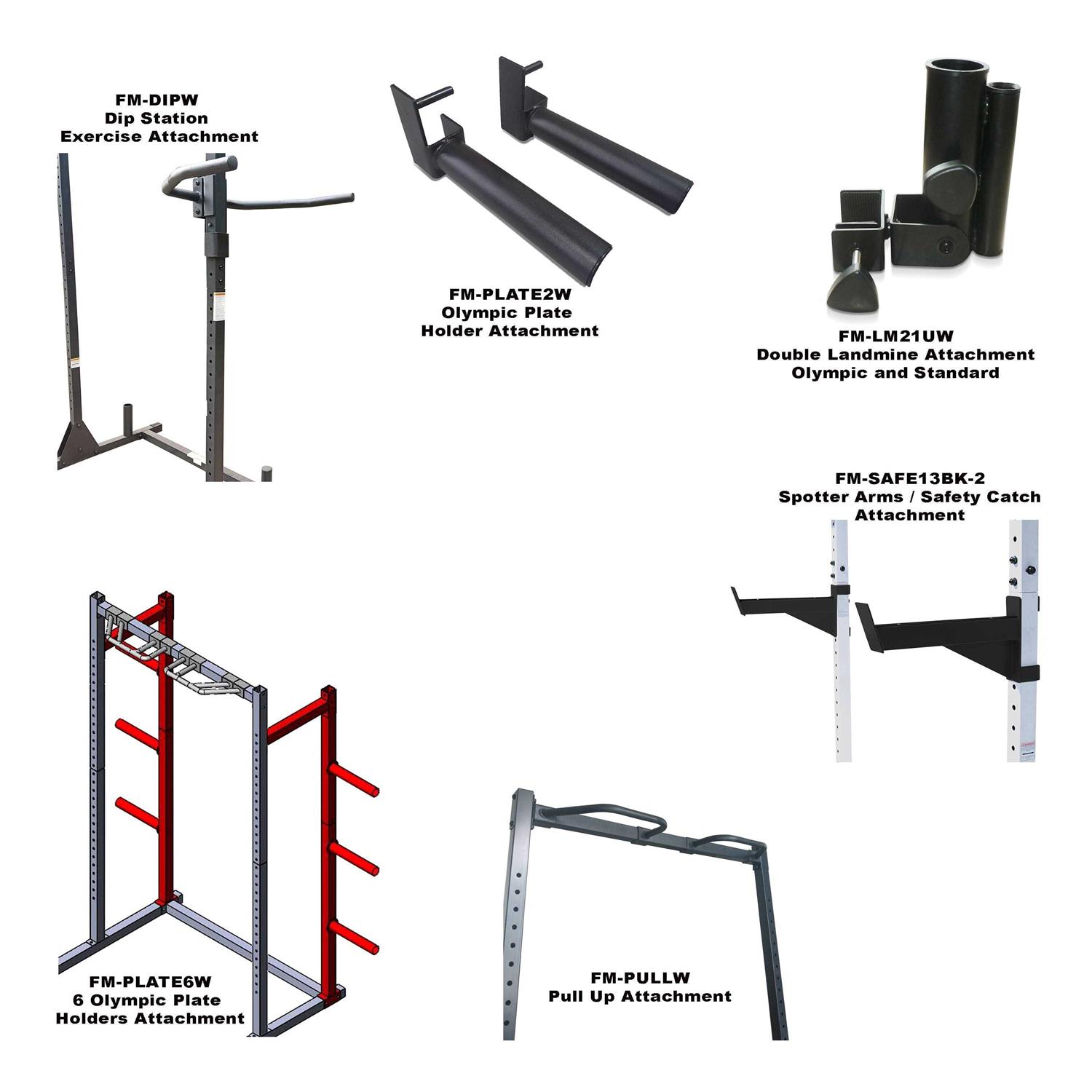 Cap Barbell Multi-Functional Power and Squat Rack with Bar Holder - Sports Supplies Online Store