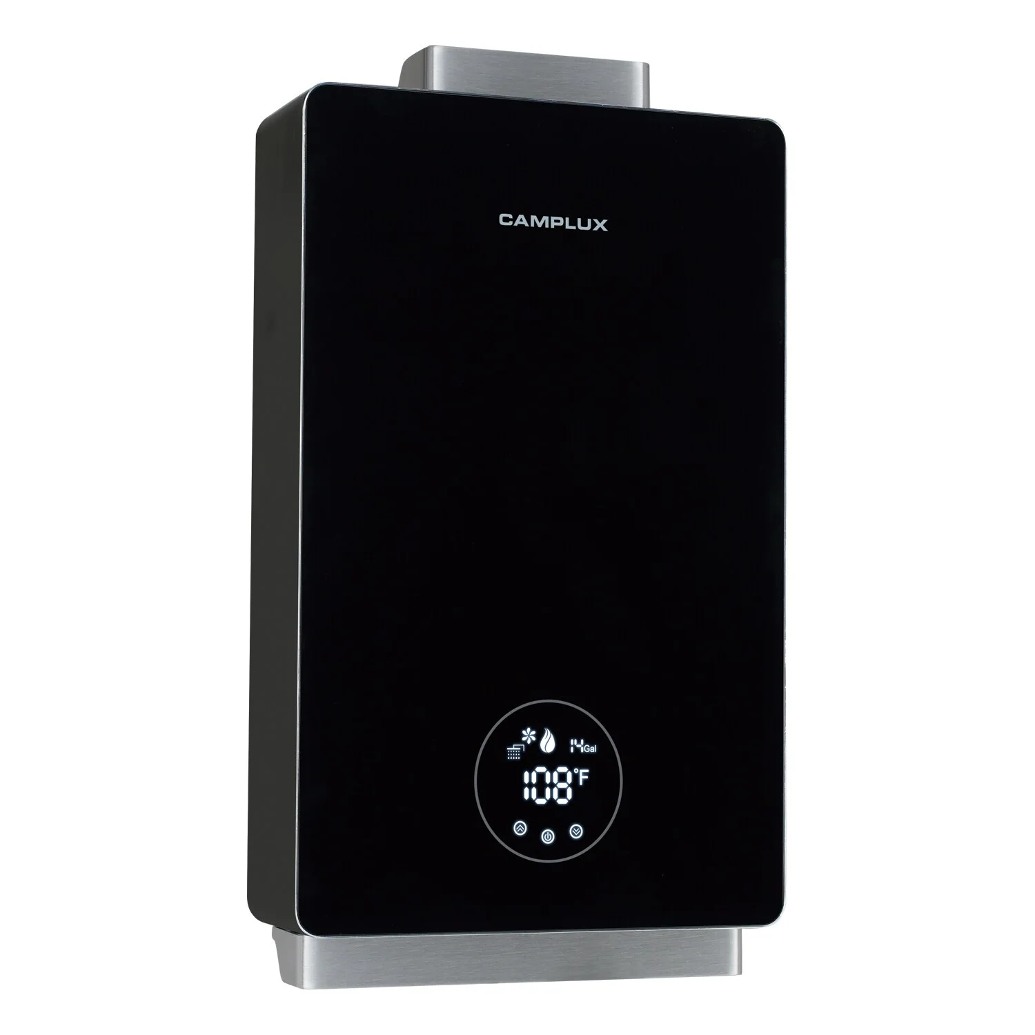 Camplux  3.18 GPM 82,000 BTU Indoor Propane Tankless Water Heater with Digital Display, Black