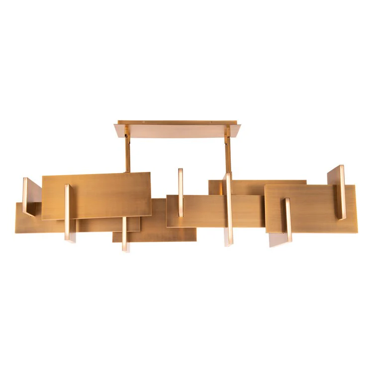 Amari Single-Light 58" LED Horizontal Chandelier 3000K