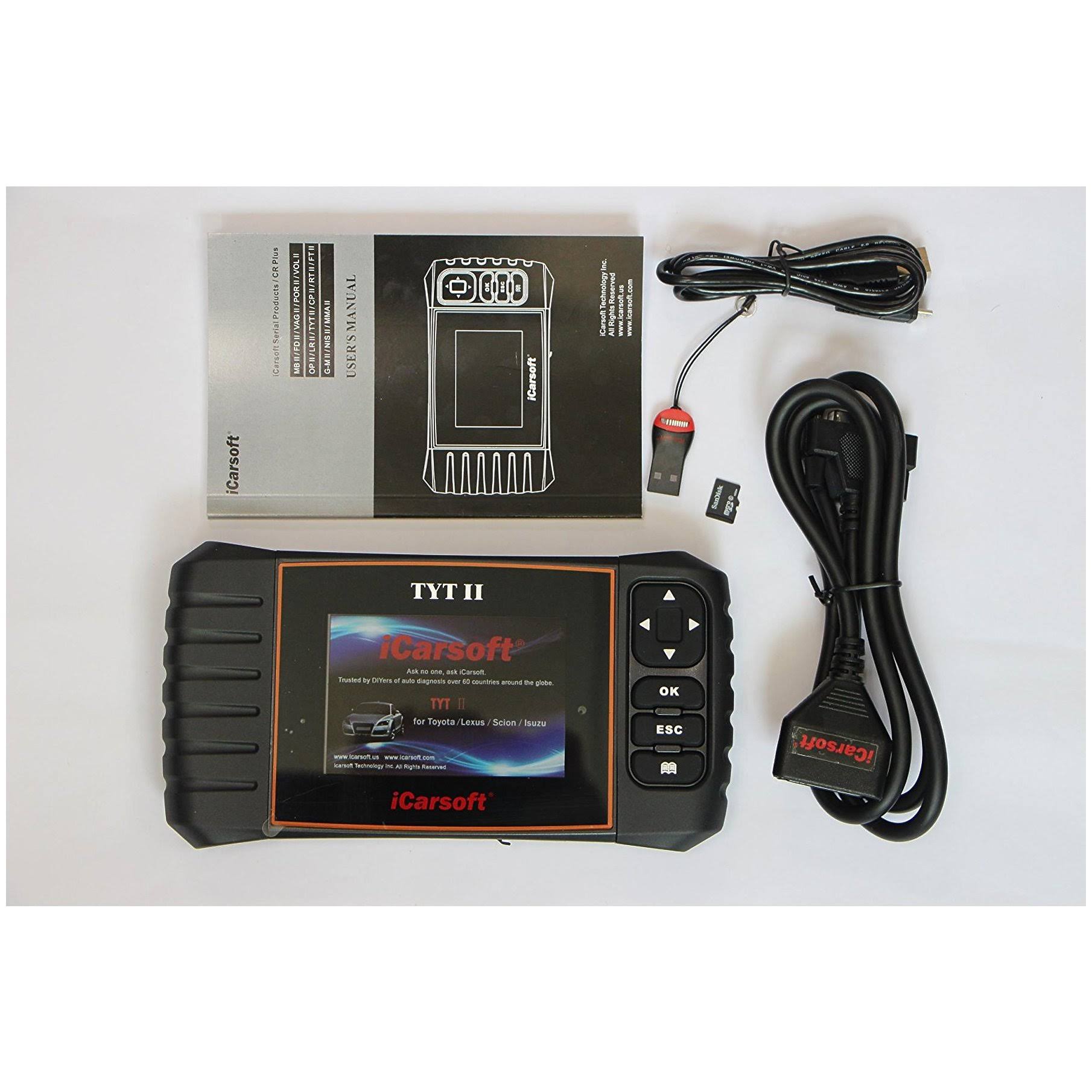 Icarsoft TYT-II for Toyota / Lexus / Scion / Isuzu Scan Tool