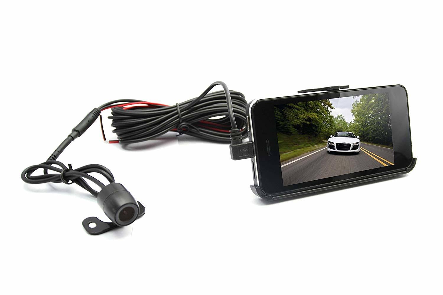 Black Box TZ1 4.0 inch Touch Screen Dash Camera - 170 Wide Angle 6G Lens - Thinnest Full HD 1080p Car Video Recorder with 2.0 Ap