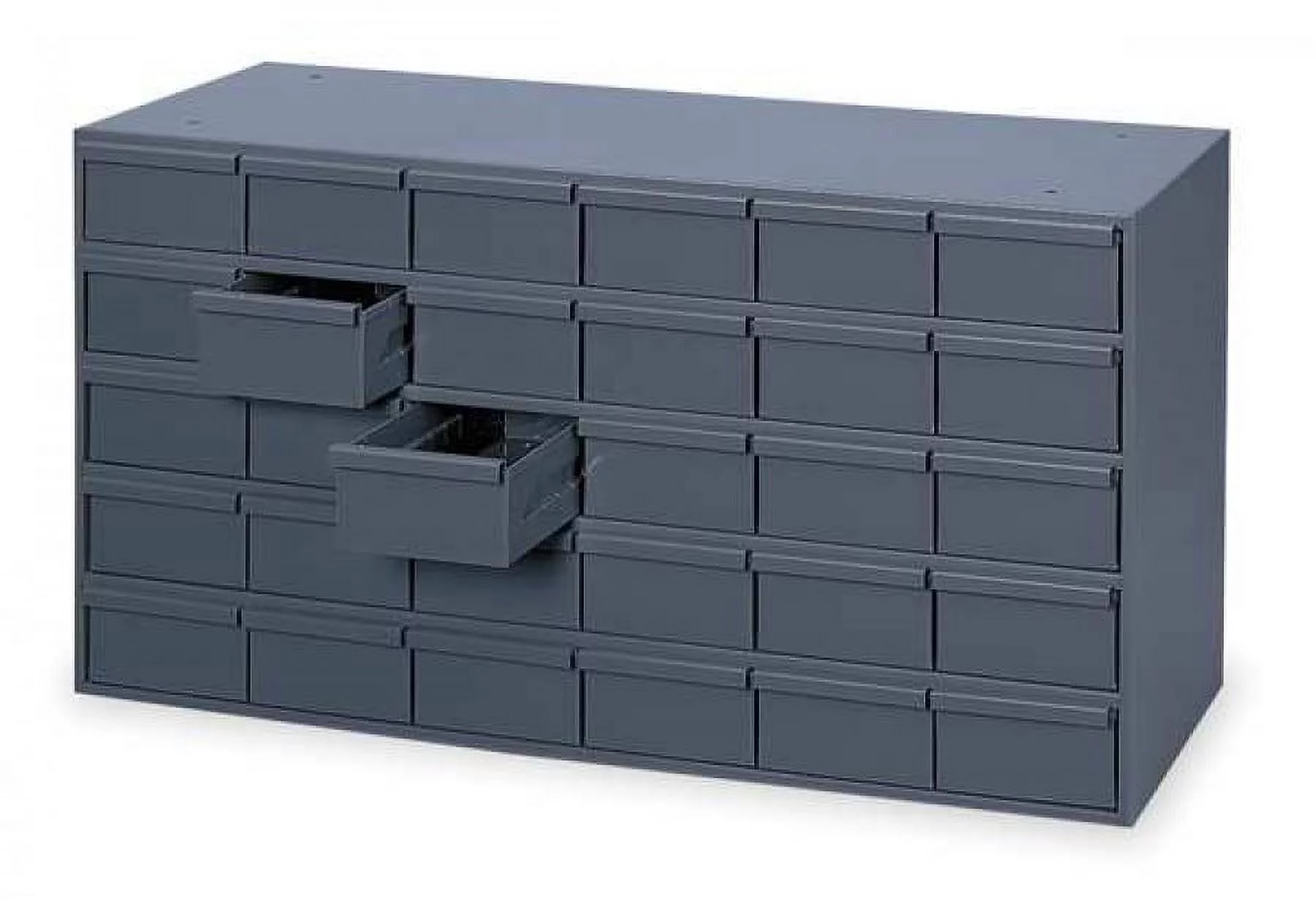 Durham 014-95 Steel 30 Drawer Cabinet for Small Part Storage, Gray - 17.75 x 33.75 x 11.63 in.