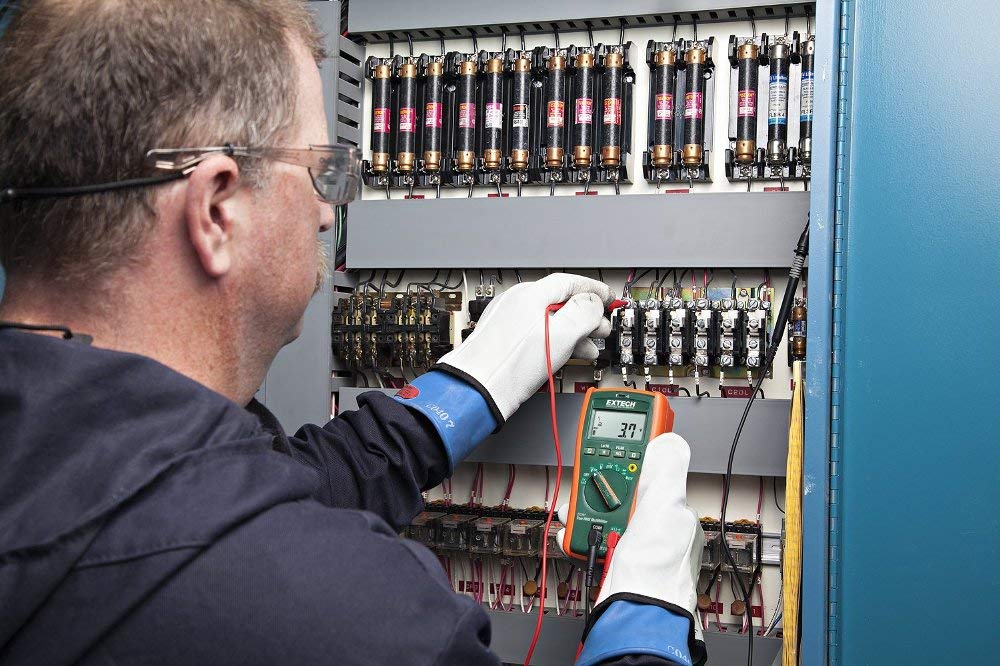 Extech EX360 Electrical MultiMeter with Non-Contact Voltage Detector